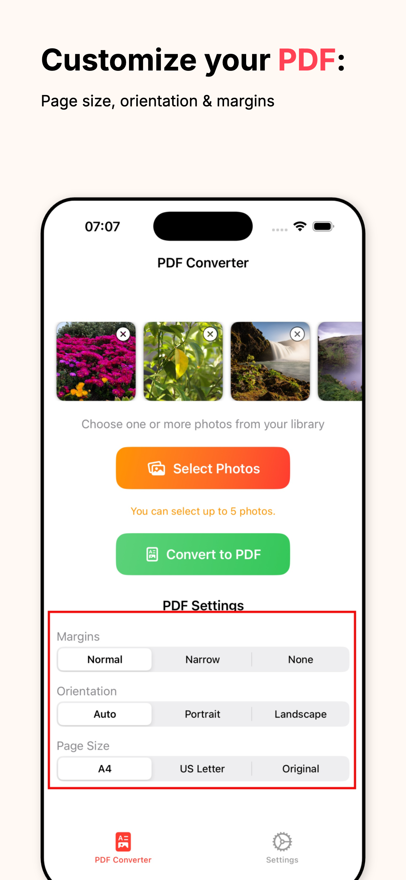 Convert Picture To Pdf Pic2pdf Screenshot 4