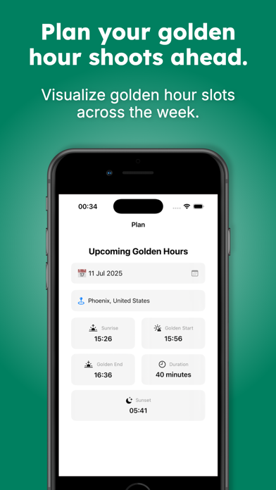 Sun Glow Tracker Screenshot 2