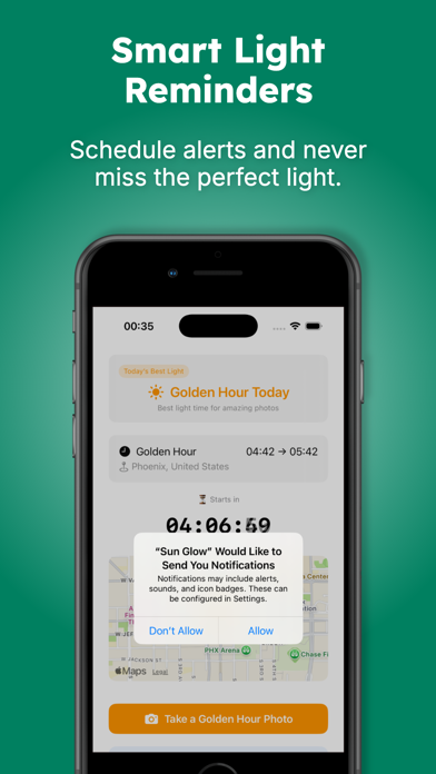 Sun Glow Tracker Screenshot 3